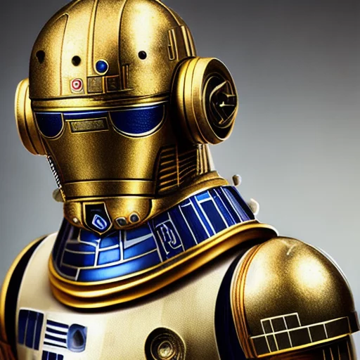 2023-01/1431435721-a portrait of R2D2 and C3PO merge, exquisite detail, 30 megapixel, 8k, 85 mm lens, sharp focus, intricately detailed, diffuse ba.webp