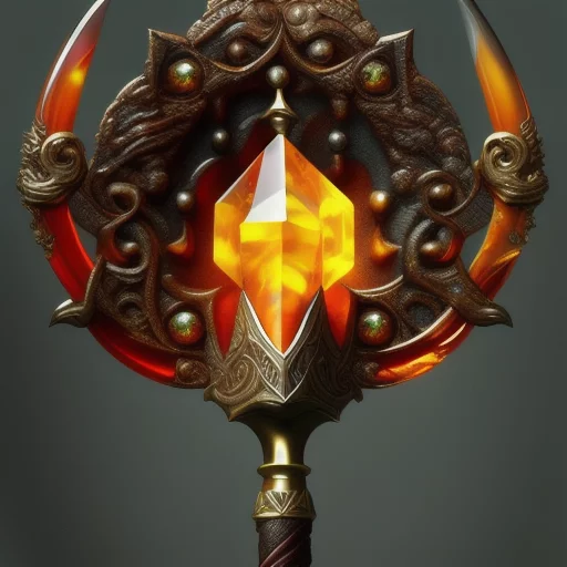 2023-02/998151936-Hammer digital painting, fantasy epic weapon amber, in the style of Game of thrones Lord of the rings, hammer, iron mace, hammer.webp
