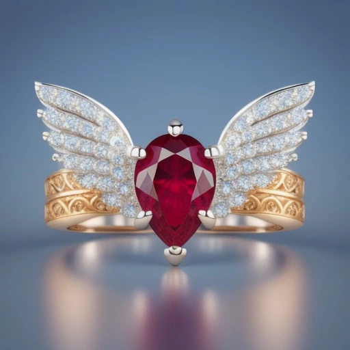 8113495372-ring_jewelry_silver_metal_,_ruby_pear_shape,_filigree_angel_blue_wings_,fantasy_style,marketplace_composition,studio_ight,_front.webp