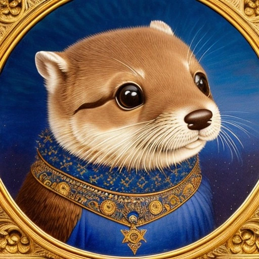 8634663446-highly_detailed_masonic_otter_realistic_painting_(long_shot)_dark_blue_sky_intricated_details_4k_by_leonardo_da_vinci.webp