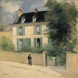 a house by Édouard Manet