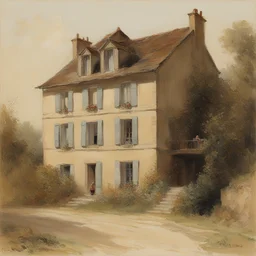 a house by Édouard Riou