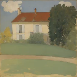 a house by Édouard Vuillard