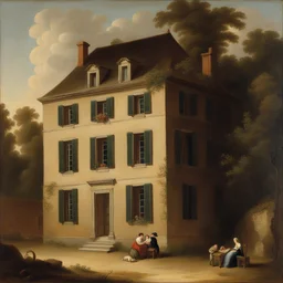 a house by Élisabeth Vigée Le Brun