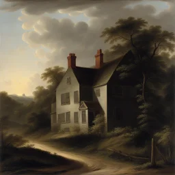 a house by Abraham Pether