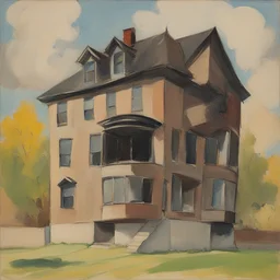 a house by Abraham Rattner