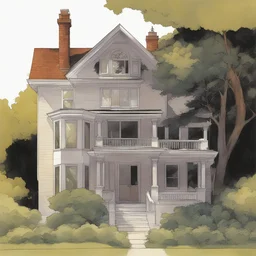 a house by Adam Hughes