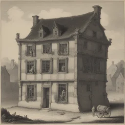 a house by Adriaen van Outrecht