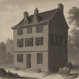 a house by Adriaen van Utrecht