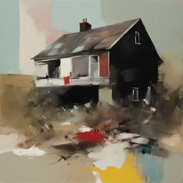 a house by Adrian Ghenie