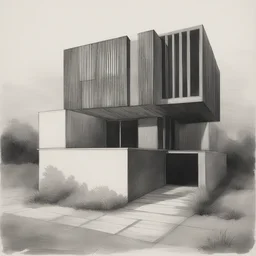 a house by Agustín Fernández