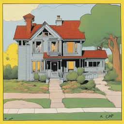 a house by Al Capp