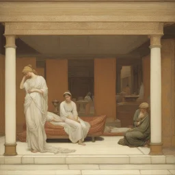 a house by Albert Joseph Moore