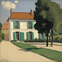 a house by Albert Marquet