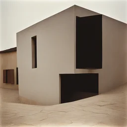 a house by Alberto Burri