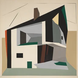 a house by Alberto Magnelli