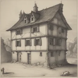 a house by Albrecht Dürer