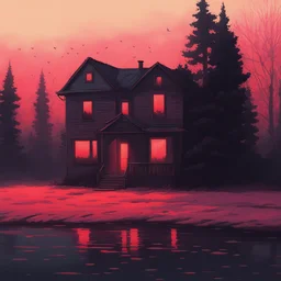a house by Alena Aenami