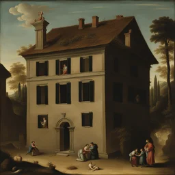 a house by Alessandro Allori