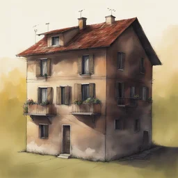 a house by Alessandro Barbucci
