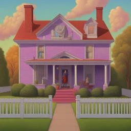 a house by Alex Gross
