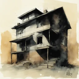 a house by Alex Maleev