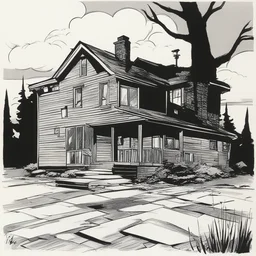 a house by Alex Toth