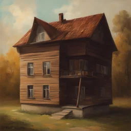 a house by Alexander Kanoldt