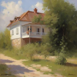 a house by Alexandr Averin