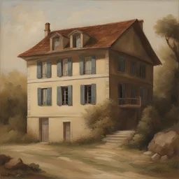 a house by Alexandre Antigna