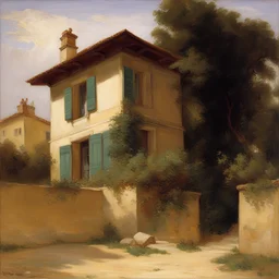 a house by Alexandre Cabanel