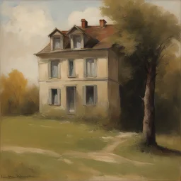 a house by Alexandre Jacovleff