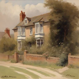 a house by Alfred Parsons