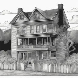 a house by Alison Bechdel