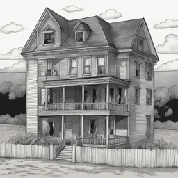 a house by Allison Bechdel