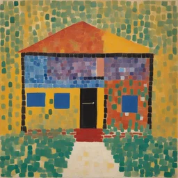 a house by Alma Thomas