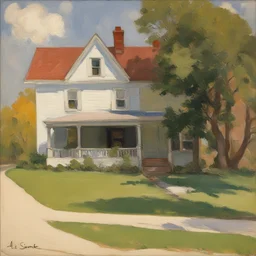 a house by Alson Skinner Clark
