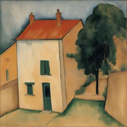 a house by Amedeo Modigliani