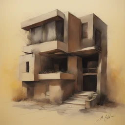 a house by Aminollah Rezaei
