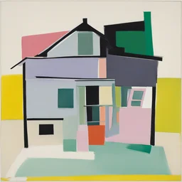 a house by Amy Sillman