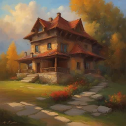 a house by Anatoly Metlan