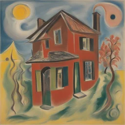 a house by André Masson