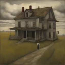 a house by Andrea Kowch