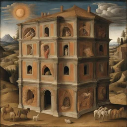 a house by Andrea Mantegna