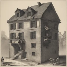 a house by Andreas Vesalius
