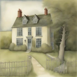 a house by Angela Barrett