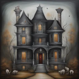 a house by Angelina Wrona