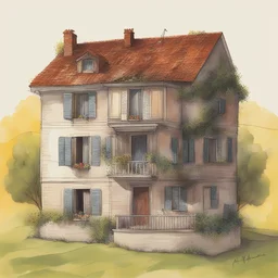 a house by Anita Malfatti