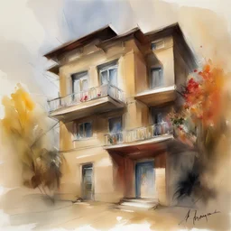 a house by Anna Razumovskaya