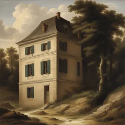 a house by Anne-Louis Girodet